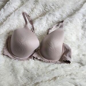 Aerie Sunnie Full Coverage Lace Band Lightly Lined Size 34D Bra